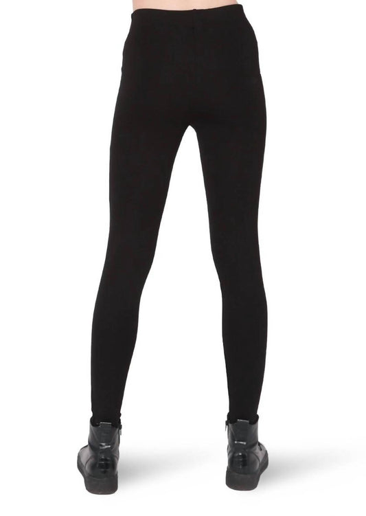 Black Tape - Zip Front Legging