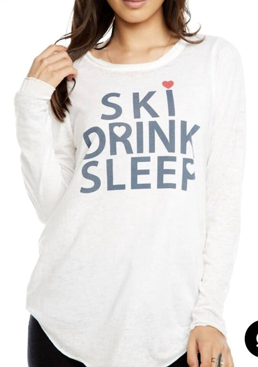Chaser - Ski Drink Sleep Tee