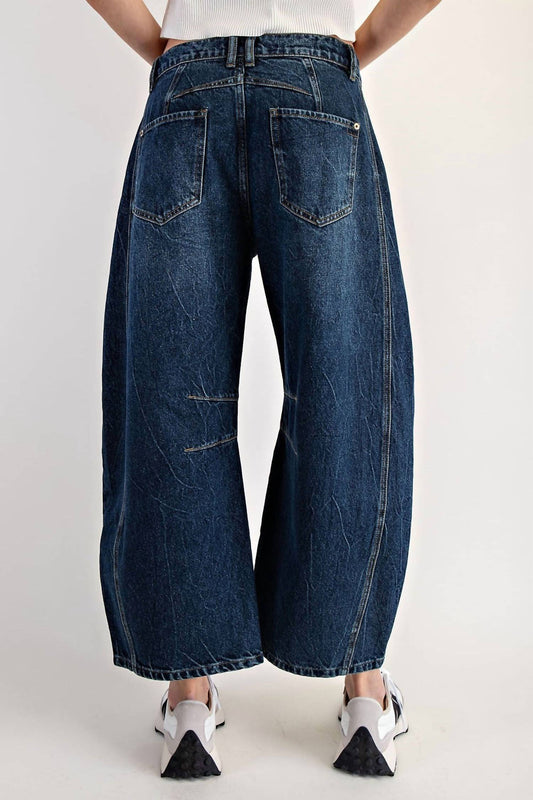 Ee:Some - Barrel Leg Jeans
