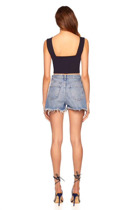 Susana Monaco - Wide Strap Crop Tank Top