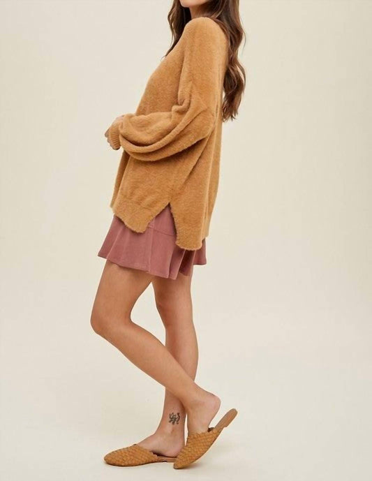 Wishlist - Mohair Balloon Sleeve Sweater