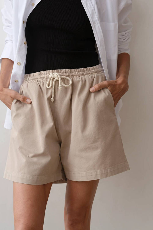 Donni. - Women's Chino Draw Short