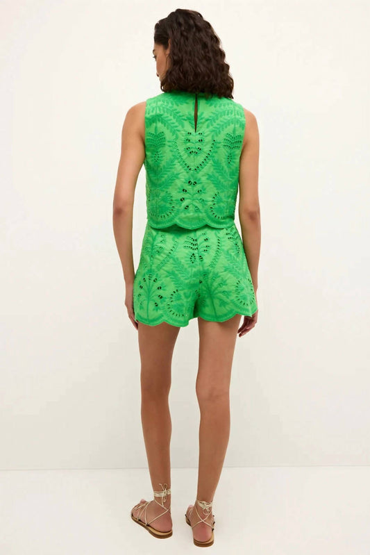 Marie Oliver - Davis Floral Embroidery Top