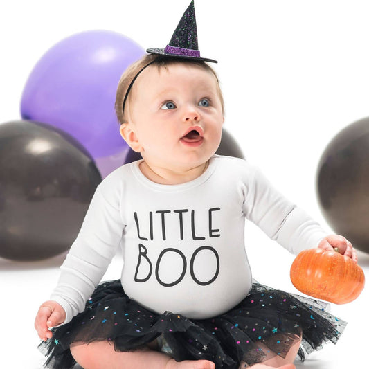Sweet Wink - Sweet Wink "Little Boo" Halloween T-shirt for Baby Girls