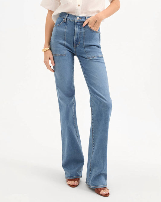 Veronica Beard - Crosbie Wide Leg Jeans