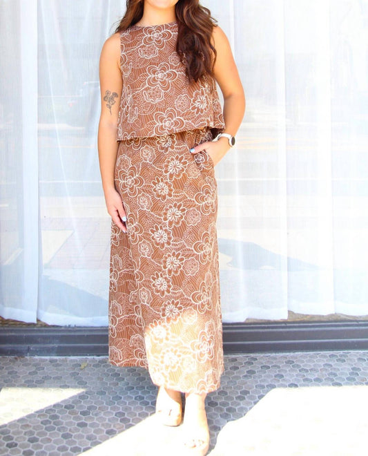 Able - Fall Embroidered Skirt