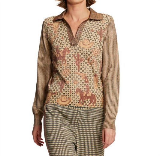 Me369 - Millie Rodeo Knit Polo