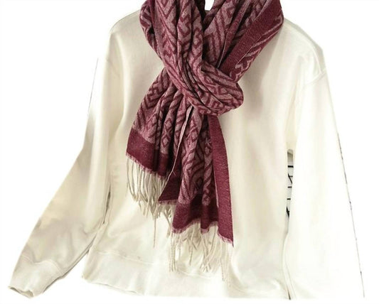 Touch Of Style - Women's Reversible Winter Scarf