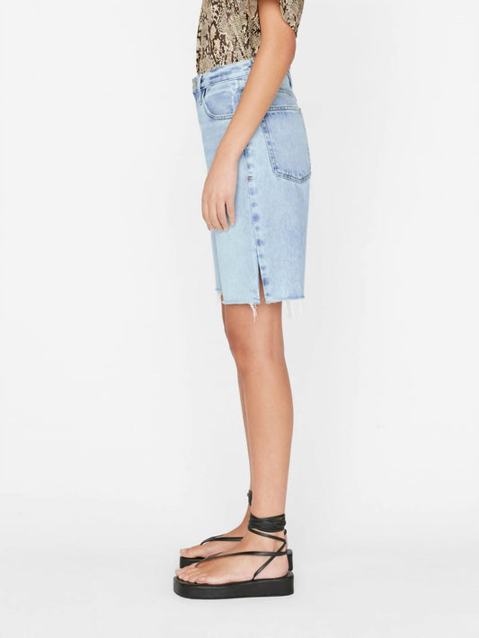 HIGH RISE BERMUDA SHORTS
