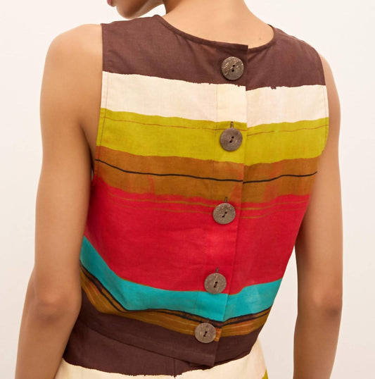 Marie Oliver - Fallon Sleveless Cropped Top