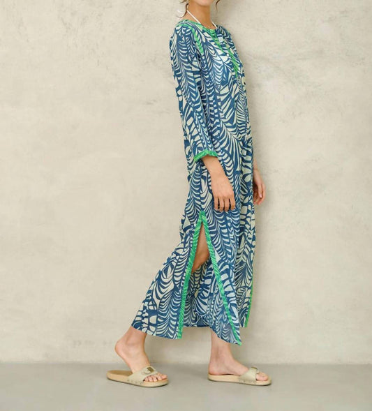 M.A.B.E. - Malia Embroidered Kaftan Dress
