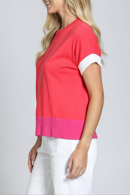 Apny - Color Block Sweater
