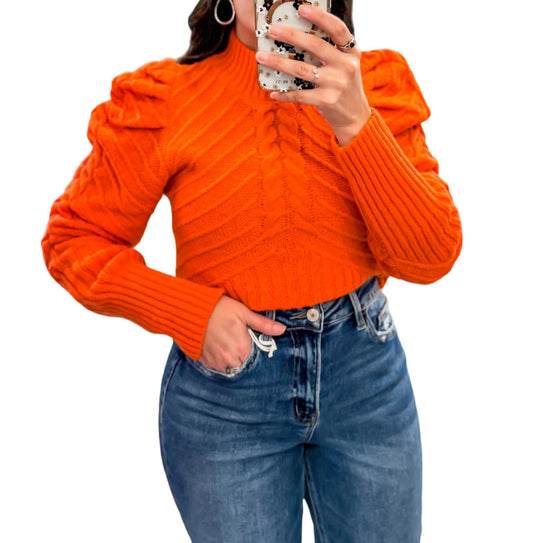 &Merci - Daydreaming Mock Neck Sweater