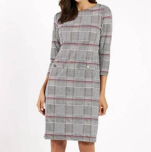 Jude Connally - Sabine Printed Ponte Dress