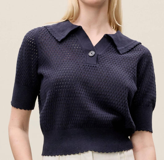 Rebecca Taylor - Fern Short Sleeve Knit Sweater