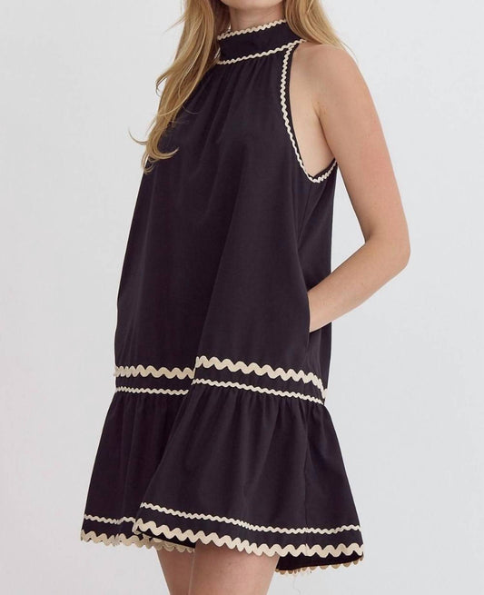 Entro - Wonder Halter Mini Dress