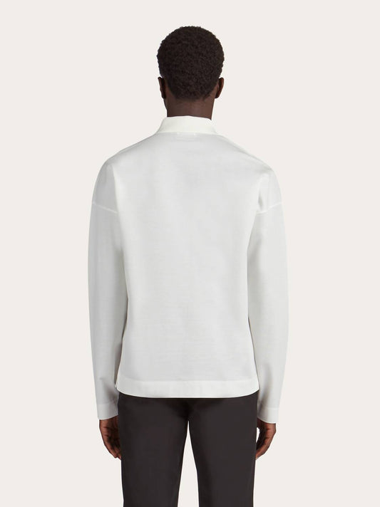 Salvatore Ferragamo - LONG SLEEVE CLASSIC POLO