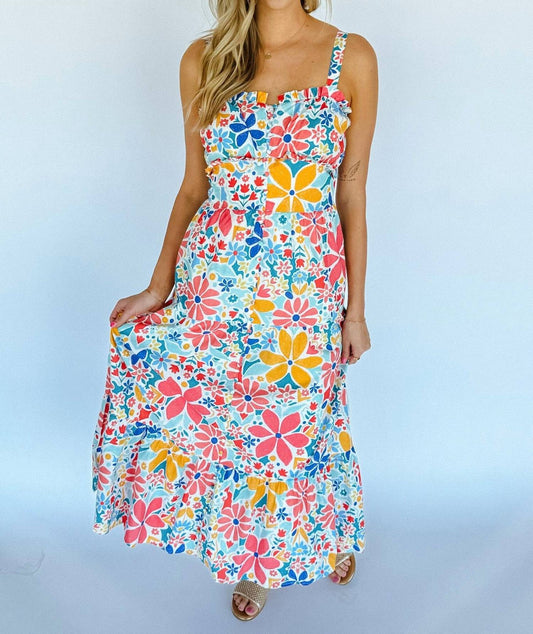 Fate By Lfd - Shelby Floral Maxi Dress