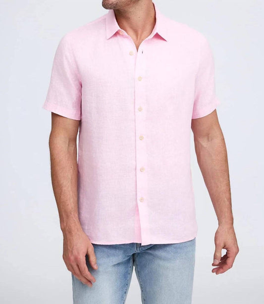 Raffi - Bryce Short Sleeve Linen Shirt