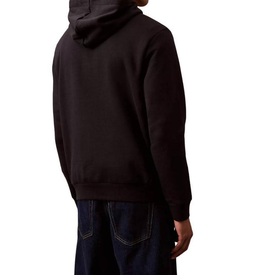 Calvin Klein - Monogram Logo Patch Fleece Hoodie
