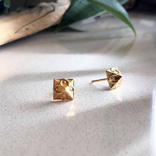 Astor & Orion - Women's Pyramid Studs