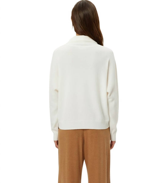 Michael Stars - Frida Mock Neck Top Chalk