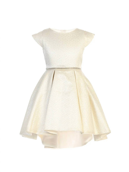 Sweet Kids - Girl's Shimmer High Low Special Occasion Dress