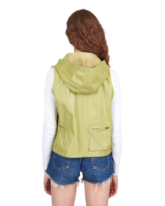 Jakett - Greta Washed Leather Vest