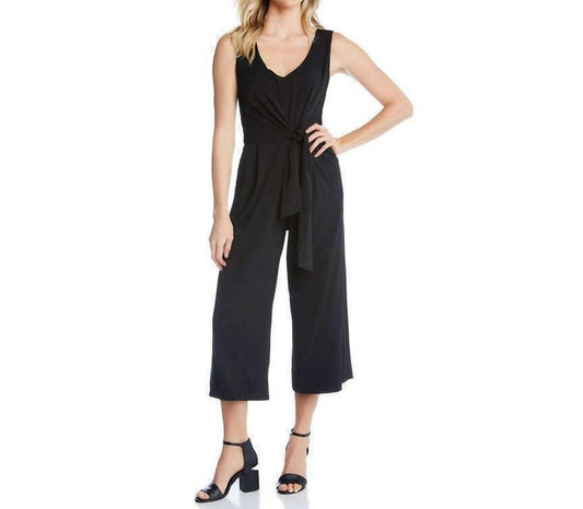 Karen Kane - Tie-front Jumpsuit