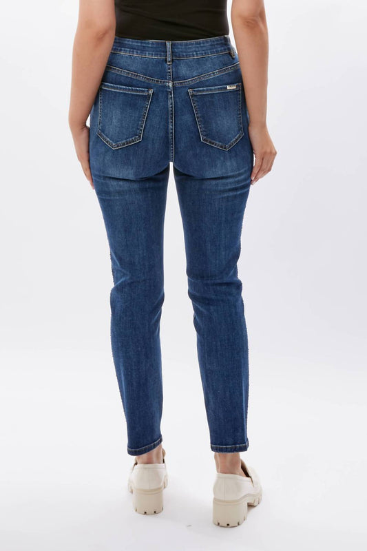 Frank Lyman - High Waisted Ankle Length Jean
