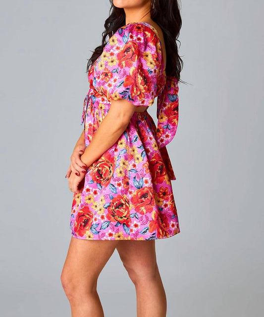 Buddylove - HANNAH ELASTIC WAIST MINI DRESS