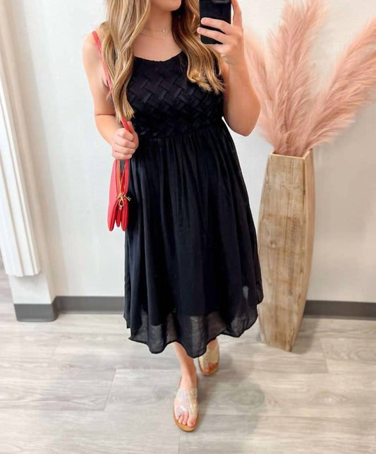 Davi & Dani - Tie Back Dress