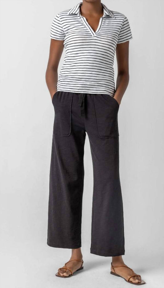 Lilla P - Striped Polo Tee