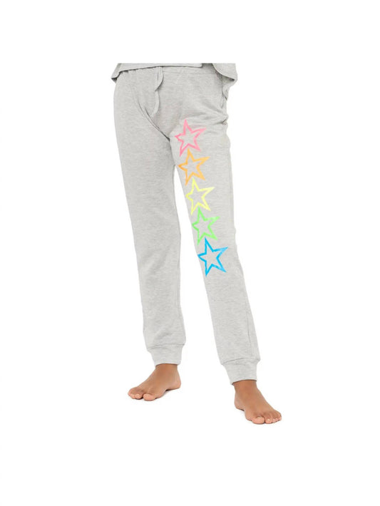 Malibu Sugar - Girls Stars Fleece Sweatpant