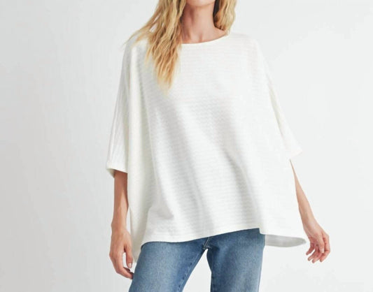 Fun 2 Fun - Oversized Knit Sweater Top