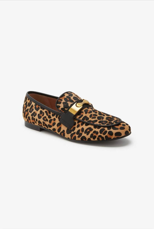 Maliparmi - Leopard/Leather Moccasin