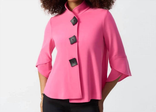 Joseph Ribkoff - Trapeze Button Jacket