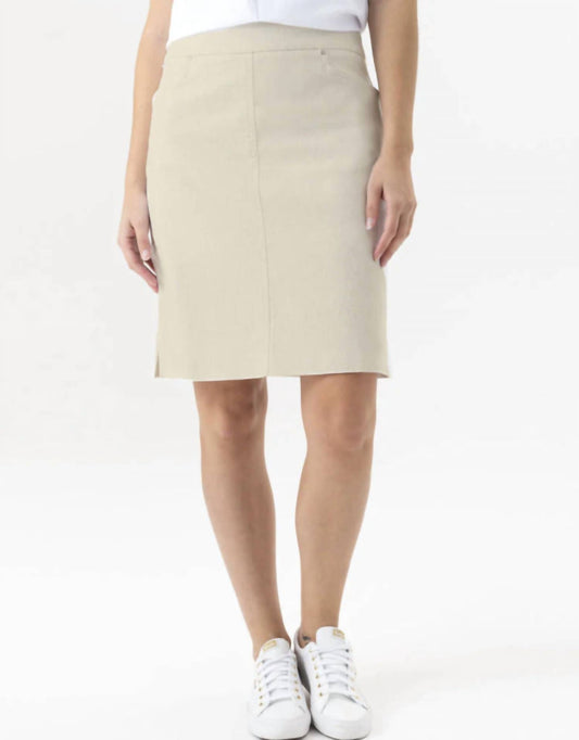 Renuar - Pull On Woven Skort