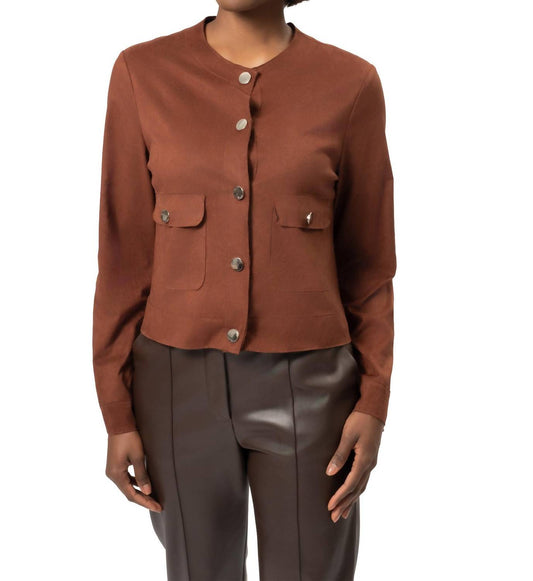 Area Stars - Marissa Faux Suede Jacket