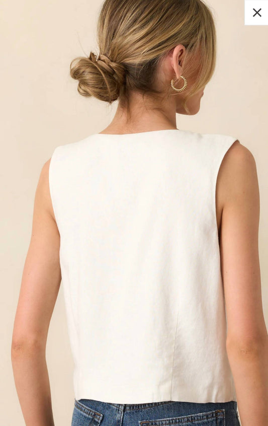 Z Supply - Women's Linen Vest Top
