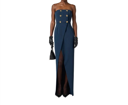 Elisabetta Franchi - Strapless Long Dress
