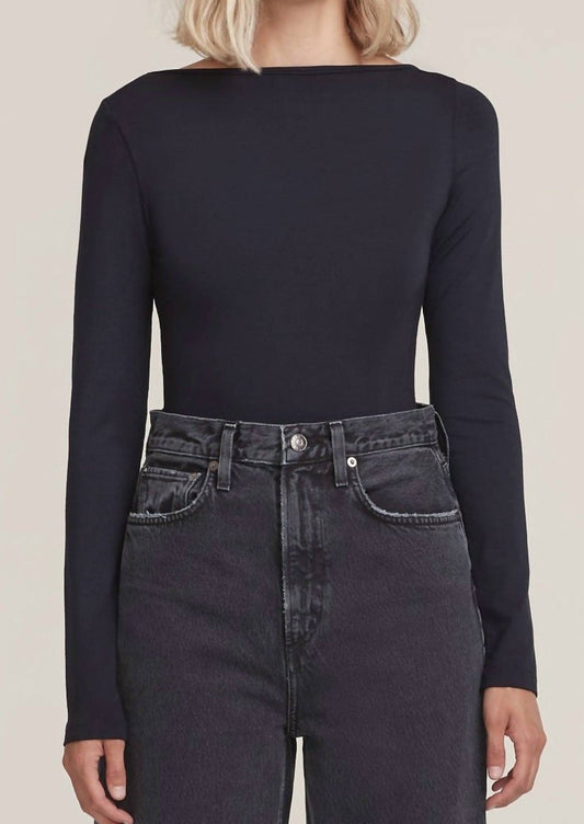 Agolde - Women's Sylvi Square Back Bodysuit