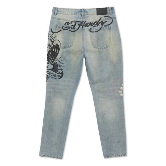 Ed Hardy - Men's Eagle Slim Taper Jean