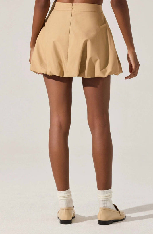 Astr - Toini Pleated Bubble Mini Skort