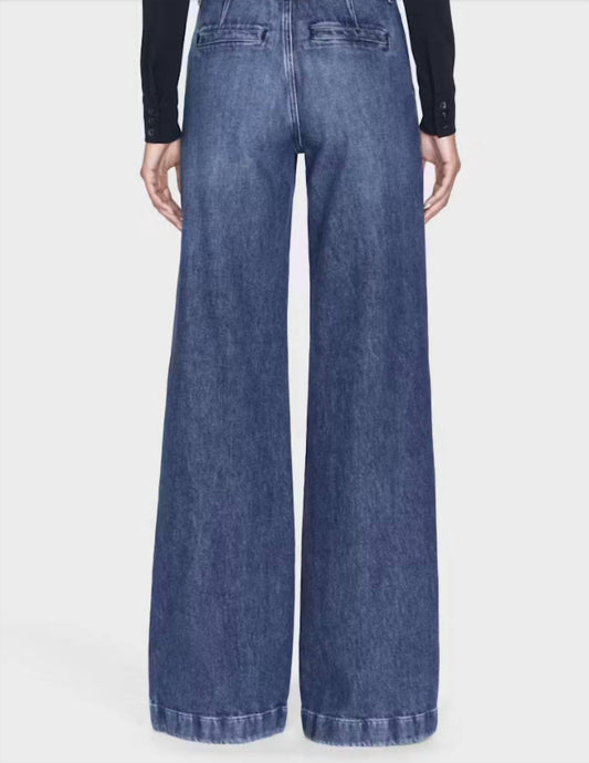 Frame - Tailored Denim Wide Leg Trouser