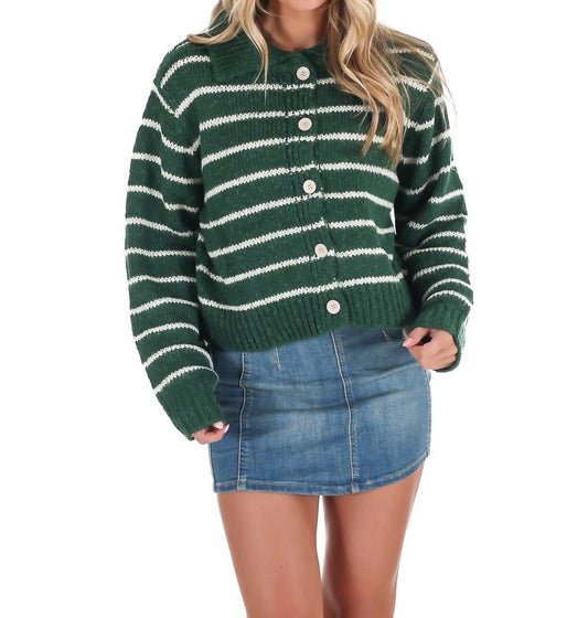 Zenana - All to Yourself Stripe Cardigan