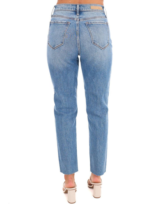 Cello - Let It Slide High Rise Ankle Mom Jean
