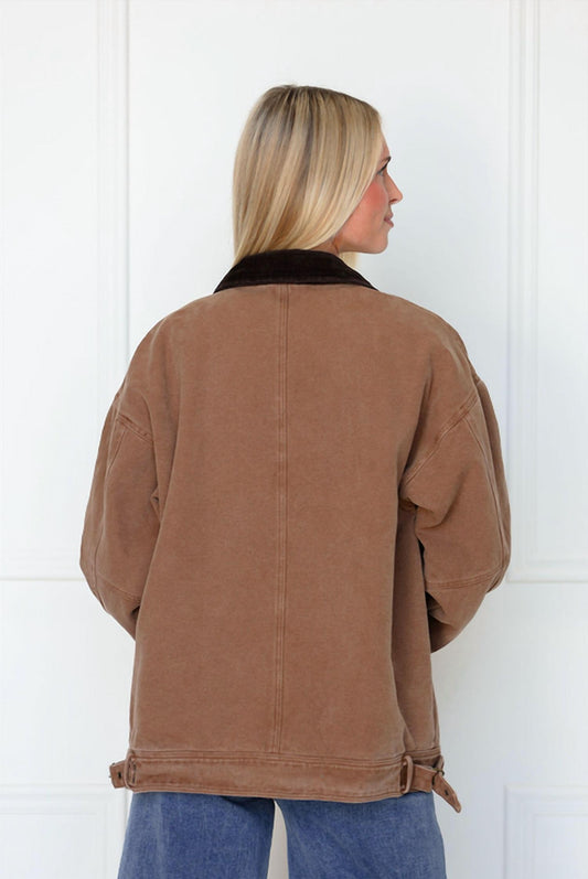 Olivaceous - Barn Relaxed Fit Jacket