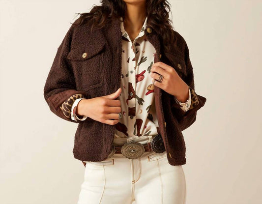 Ariat - Julep Cropped Sherpa Jacket