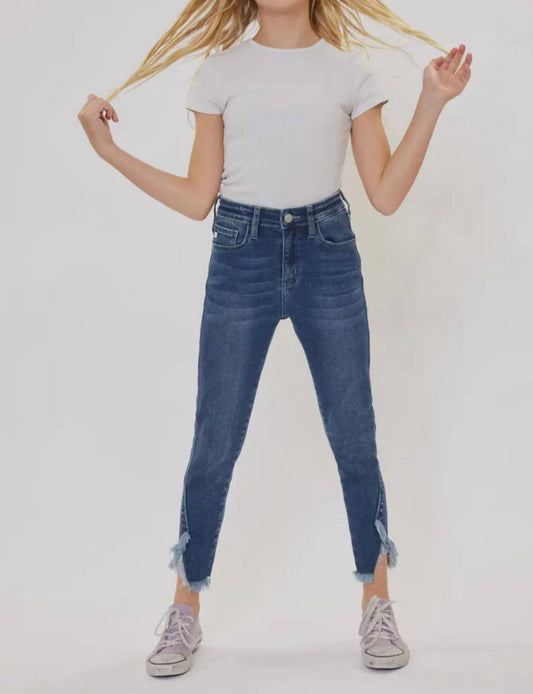 Kancan - Rio High Rise Fray Edge Skinny Jean